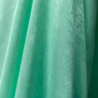 Satiny Touch Turquoise Green Voile Curtain 2