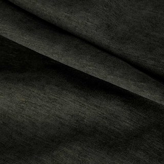 Exquisite Matte Luxury Charcoal Black Chenille Curtain 5