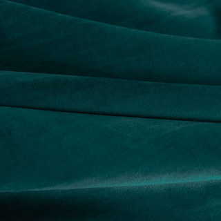 Fine Teal Velvet Curtain 4